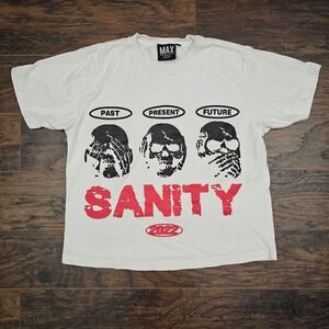 Maximo Apparel MAX Trust None,‎ Stay True T-Shirt Streetwear Cyber Y2K Style XS